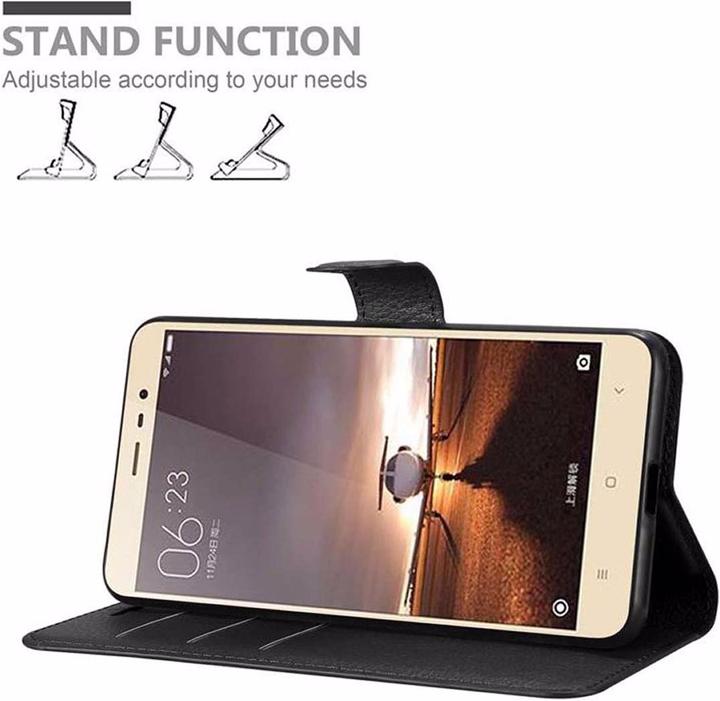 Actual product image Cadorabo Book with stand function cover (Xiaomi Redmi Pro)