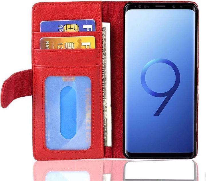 Produktbild Cadorabo Book mit 3 Kartenfächer Cover (Samsung Galaxy S9+)