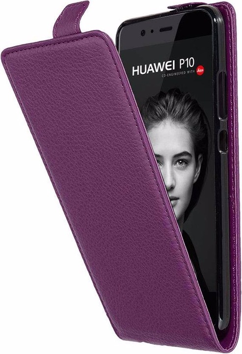 Actual product image Cadorabo Flip with structure cover (Huawei P10)