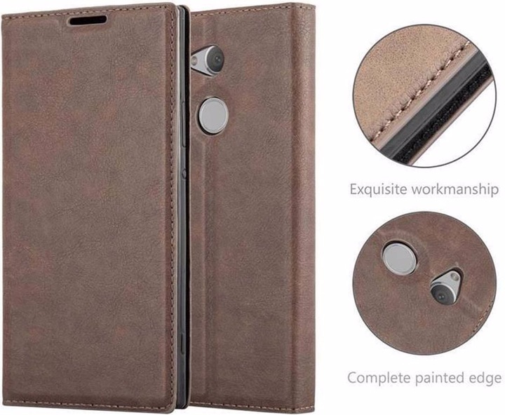 Actual product image Cadorabo Book Invisible Magnet Cover (Sony Xperia XA2 Ultra)