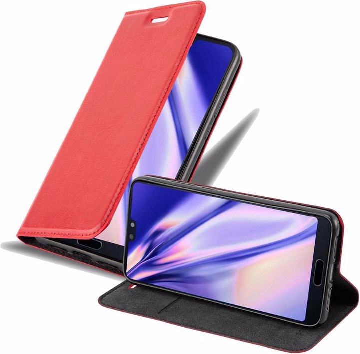 Actual product image Cadorabo Book Invisible Magnet Cover (Huawei P20)