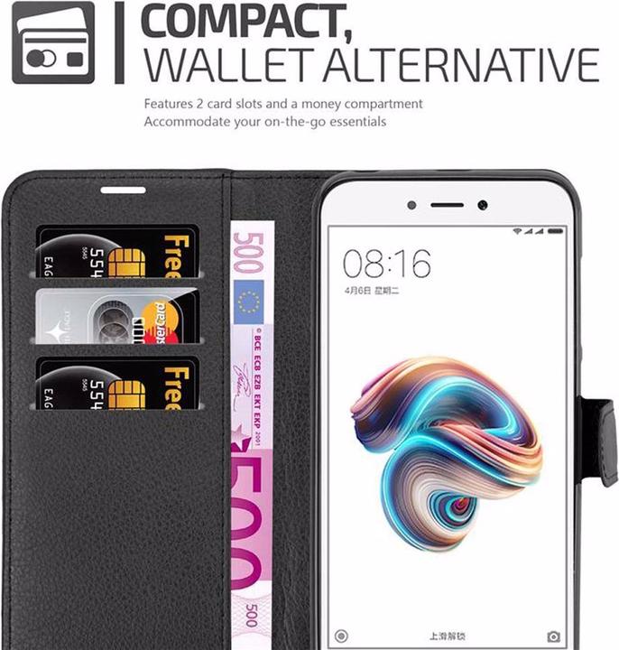 Productafbeelding Cadorabo Boek met kaft met standfunctie (Xiaomi Redmi 5A)