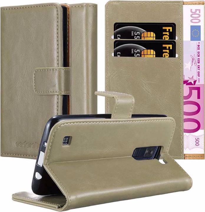 Actual product image Cadorabo Book Luxury Cover (LG K8)