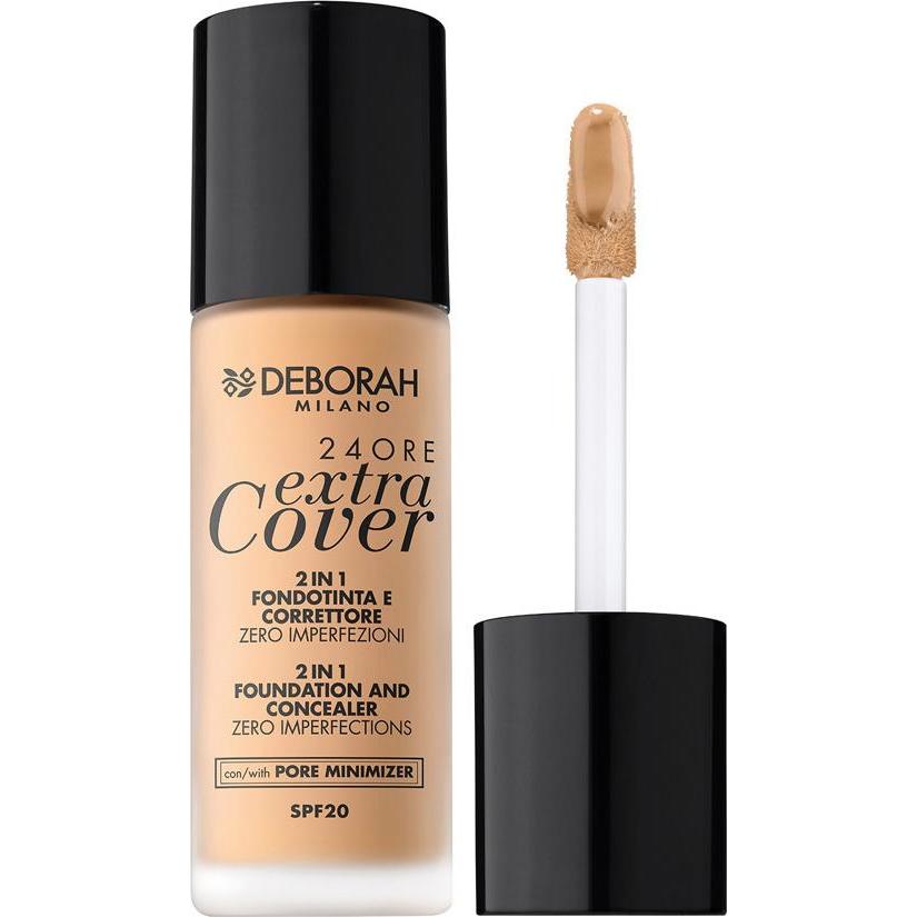 Deborah Milano, Foundation, 24Ore Extra Cover Fond de Teint & Concealer No 03 (3)