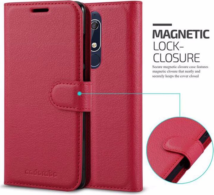 Actual product image Cadorabo Book with stand function cover (Nokia 5.1)
