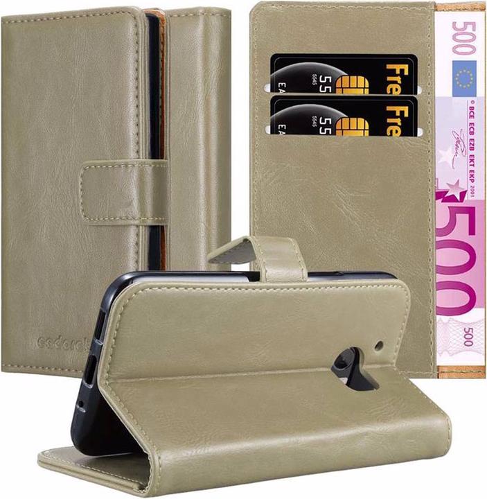 Actual product image Cadorabo Book Luxury Cover (HTC One M10)