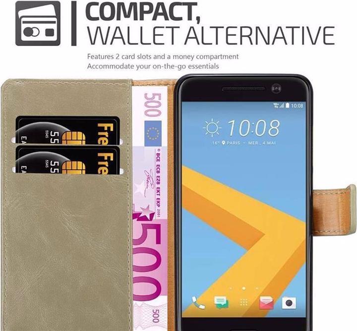 Actual product image Cadorabo Book Luxury Cover (HTC One M10)