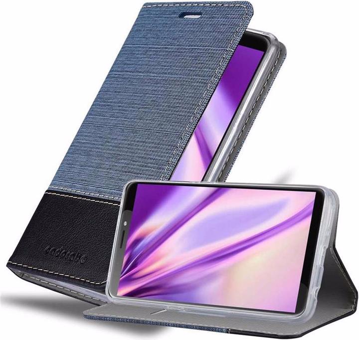 Actual product image Cadorabo Book Jeans Optics Cover (HTC Desire 12+)