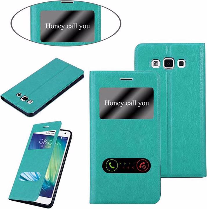 Produktbild Cadorabo Book mit View Doppelfenster Cover (Samsung Galaxy A7)