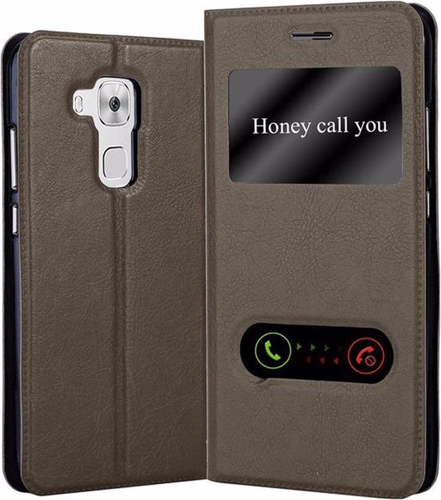Actual product image Cadorabo Book with View double window cover (Huawei Nova Plus)