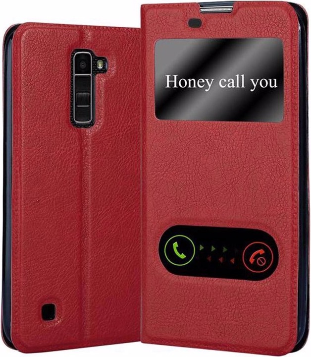 Produktbild Cadorabo Book mit View Doppelfenster Cover (LG K10)
