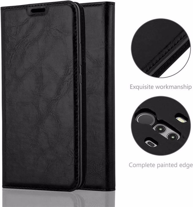 Actual product image Cadorabo Book Invisible Magnet Cover (Mate 10 Pro)