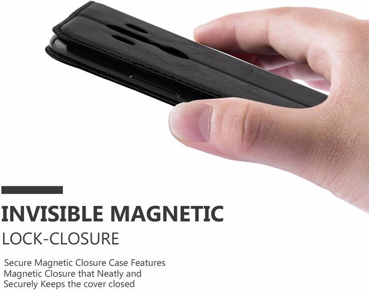 Actual product image Cadorabo Book Invisible Magnet Cover (Mate 10 Pro)