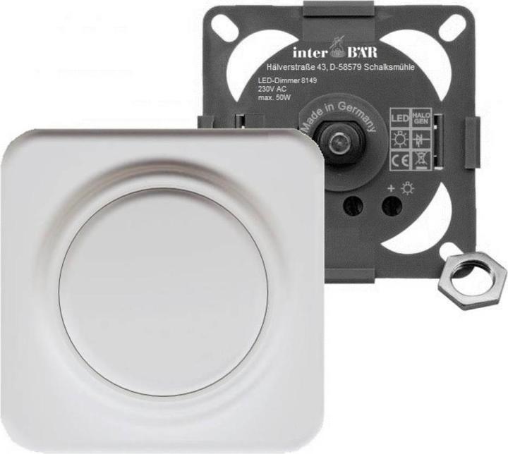 Actual product image interBär 8149-008.01 Recessed furniture dimmer White