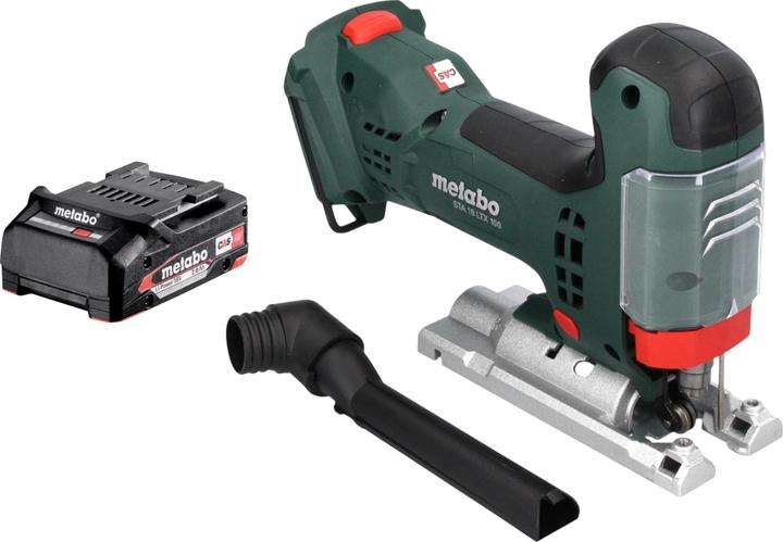 Metabo STA 18 LTX 100 Akku Stichsäge 18 V 100 mm Brushless + 1x Akku 2,0 Ah - ohne Ladegerät