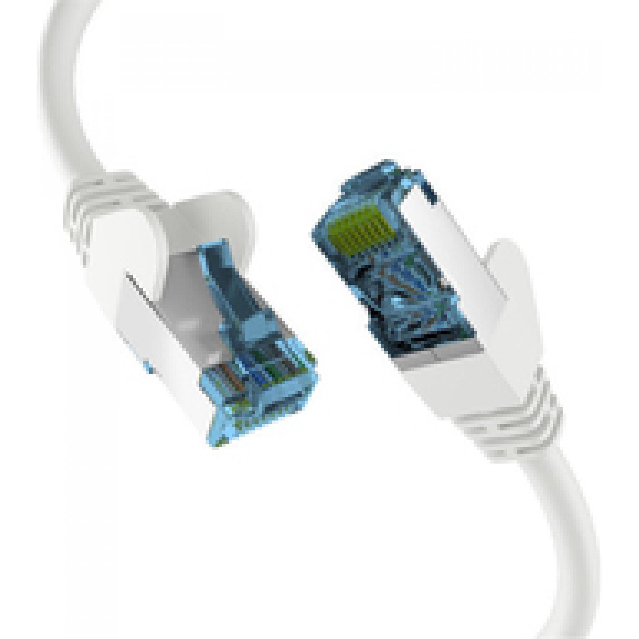 M-Cab CAT7 WHITE 25M RAW CABLE RJ45 (S/FTP, CAT7, 25 m), Netzwerkkabel