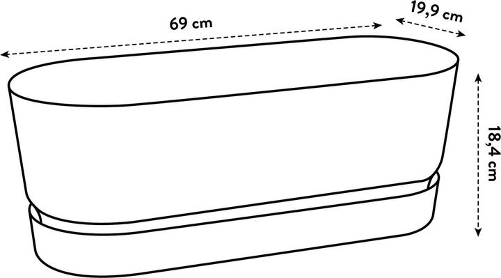 Actual product image Elho Greenville (19.50 cm)