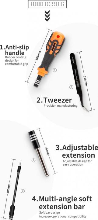 Produktbild Synergy 21 Tools Schraubenzieher Set, Toolkit/Werkzeug Typ: Präzession