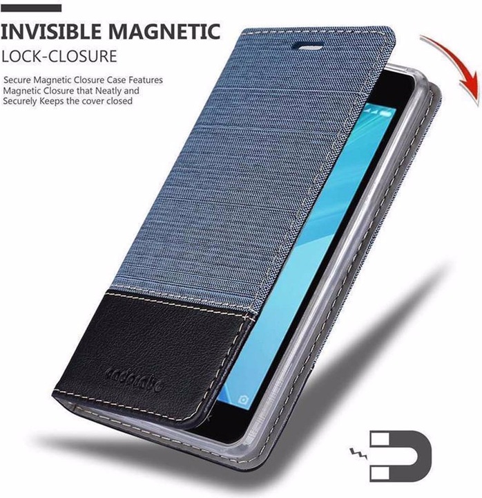 Image du produit Cadorabo Couverture look jeans Book (Xiaomi Redmi Note 5A)