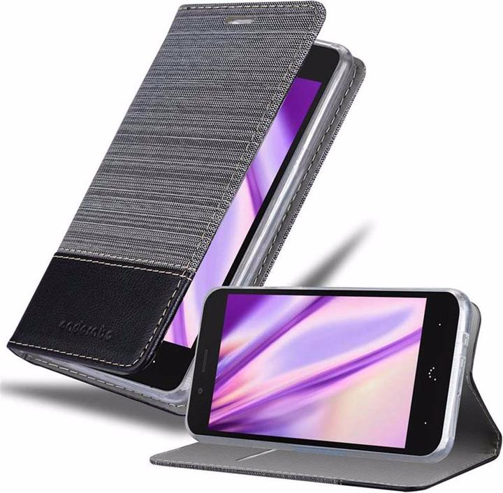 Actual product image Cadorabo Book Jeans Optics Cover (BQ Aquaris X5)