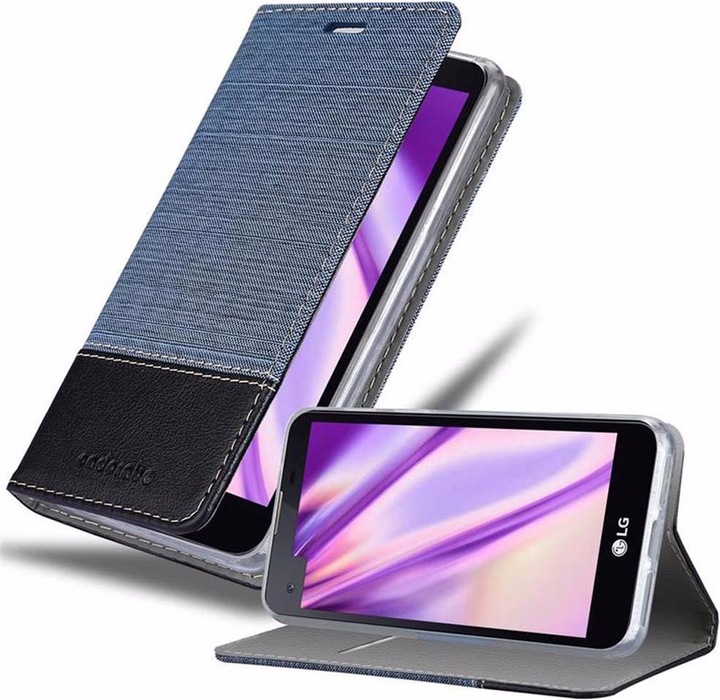 Image du produit Cadorabo Couverture look jeans Book (LG X Screen)