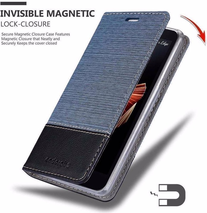 Image du produit Cadorabo Couverture look jeans Book (LG X Screen)