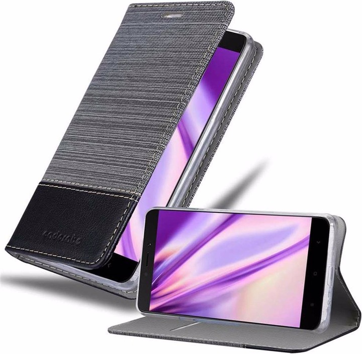 Produktbild Cadorabo Book Jeans Optik Cover (Xiaomi Redmi 5A)