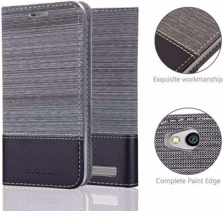 Produktbild Cadorabo Book Jeans Optik Cover (Xiaomi Redmi 5A)