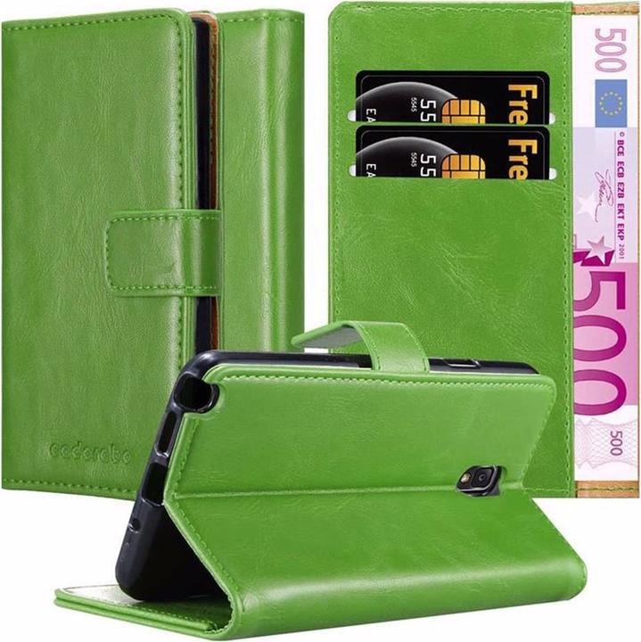Actual product image Cadorabo Book Luxury Cover (Samsung Galaxy Note 3 Neo)