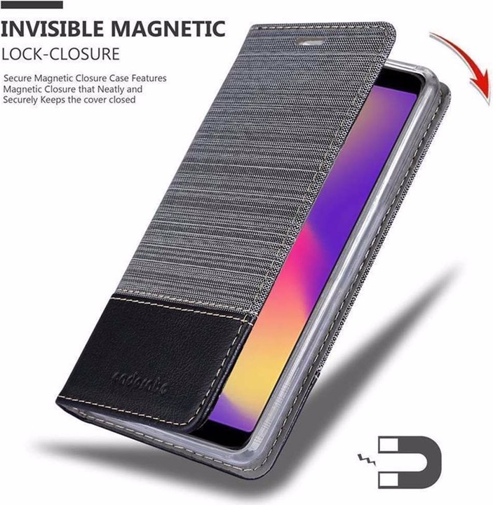 Produktbild Cadorabo Book Jeans Optik Cover (ZTE Nubia N3)
