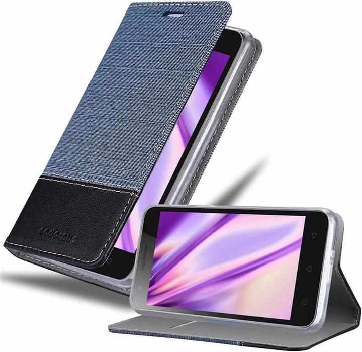 Image du produit Cadorabo Couverture look jeans Book (Lenovo C2)