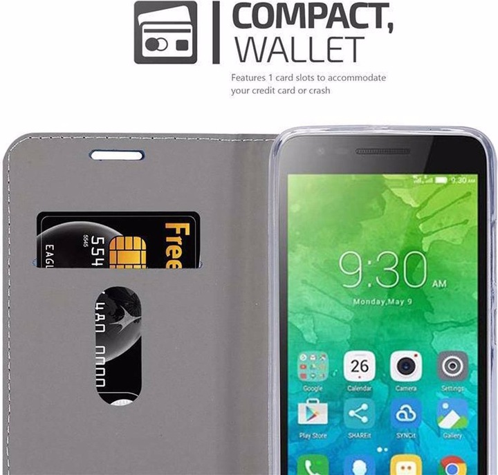 Actual product image Cadorabo Book Jeans Optics Cover (Lenovo C2)