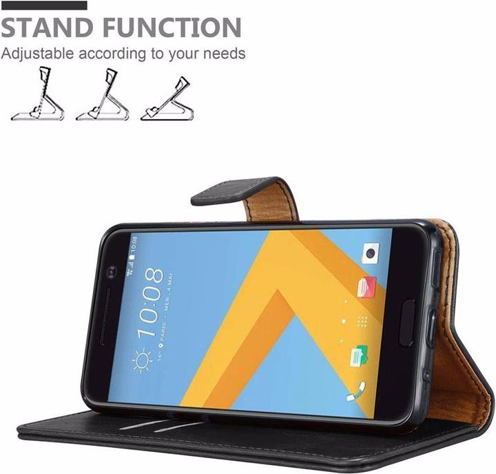 Actual product image Cadorabo Book Luxury Cover (HTC One M10)