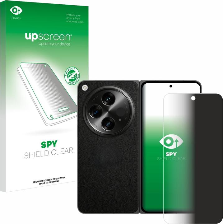 Actual product image upscreen Spy Shield Privacy Protector (1 pcs., OnePlus Open)