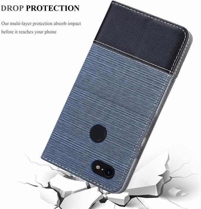 Image du produit Cadorabo Couverture look jeans Book (Google Pixel 3)
