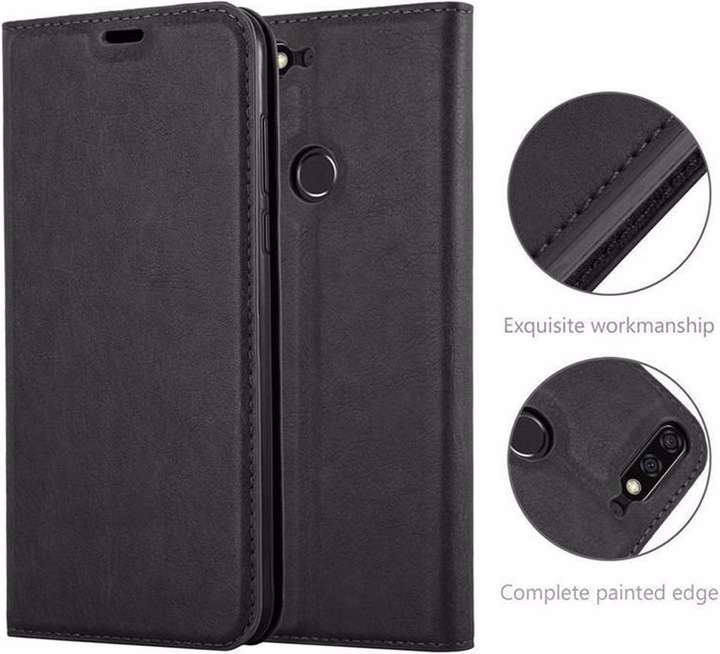 Actual product image Cadorabo Book Invisible Magnet Cover (Honor 7c)