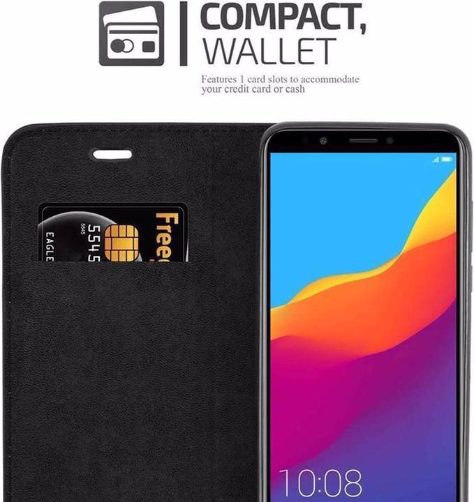 Produktbild Cadorabo Book Invisible Magnet Cover (Honor 7c)