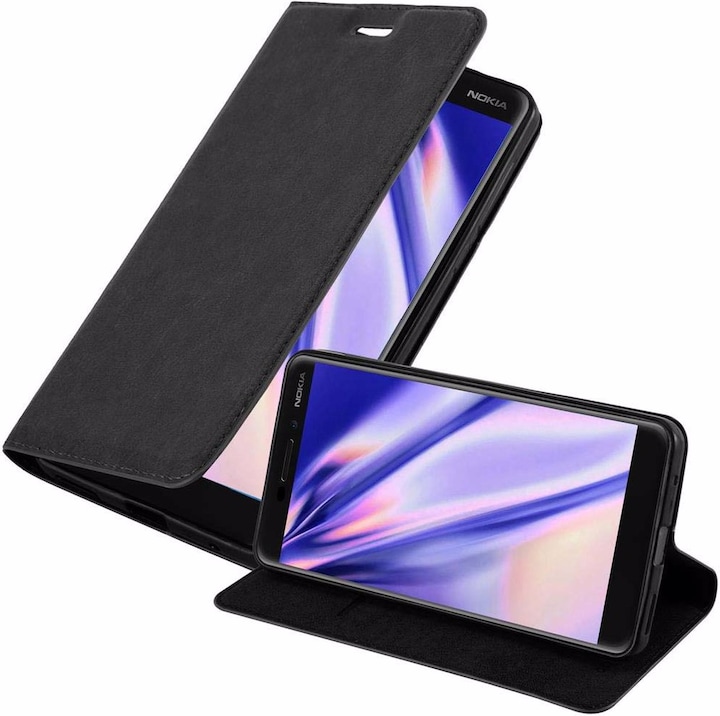 Actual product image Cadorabo Book Invisible Magnet Cover (Nokia 6.1)