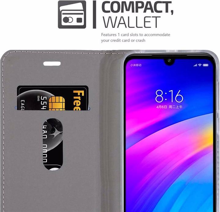 Actual product image Cadorabo Book Jeans Optics Cover (Xiaomi Redmi 7)