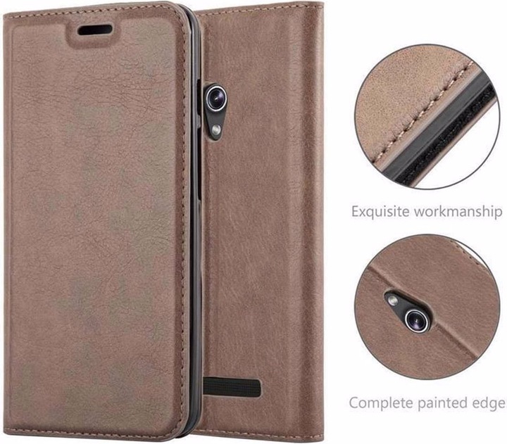 Actual product image Cadorabo Book Invisible Magnet Cover (Asus Zenfone 5 (ZE620KL))