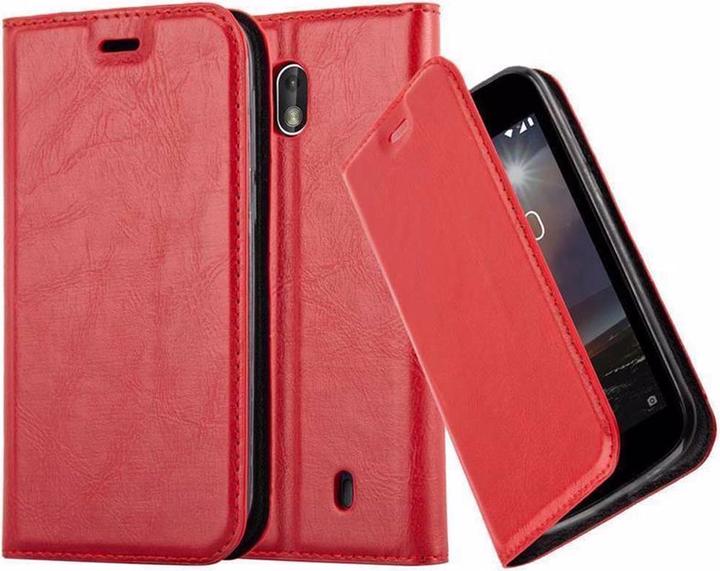 Actual product image Cadorabo Book Invisible Magnet Cover (Nokia 1)