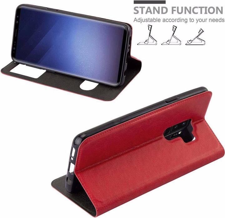 Produktbild Cadorabo Book mit View Doppelfenster Cover (Samsung Galaxy S9+)