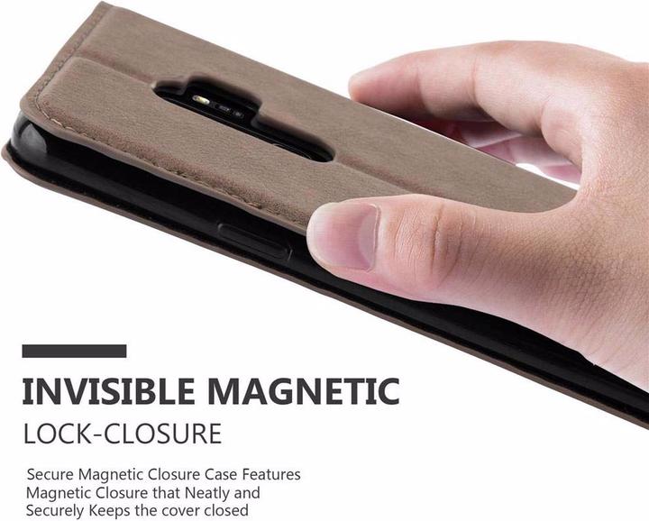 Productafbeelding Cadorabo Boek Onzichtbare Magneethoes (Samsung Galaxy S9+)