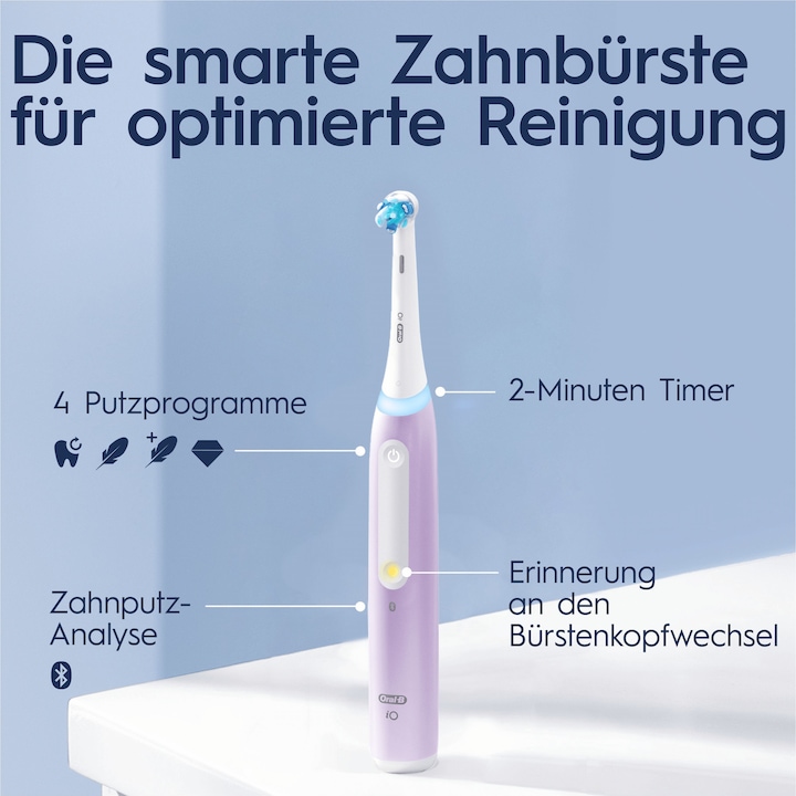 Actual product image Oral-B iO Series 4 (Oscillating toothbrush)