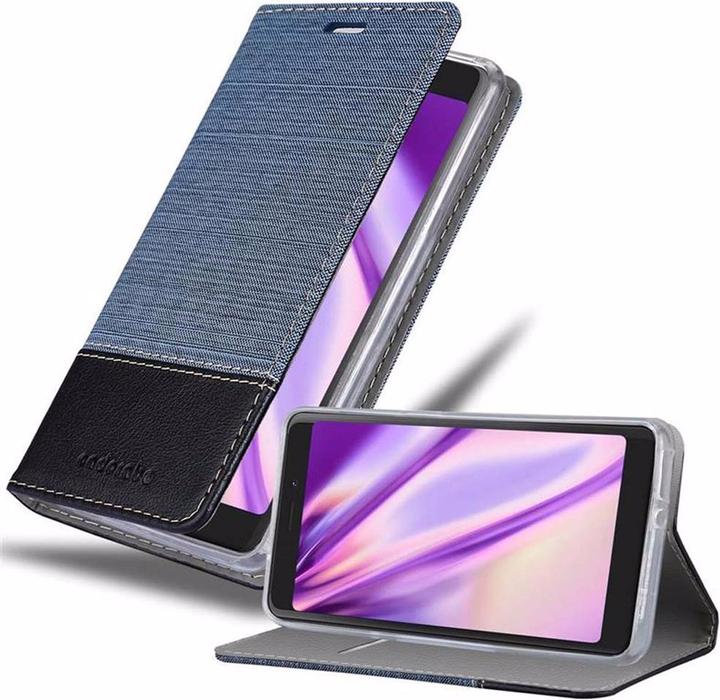 Actual product image Cadorabo Book Jeans Optics Cover (Wiko Tommy 3)