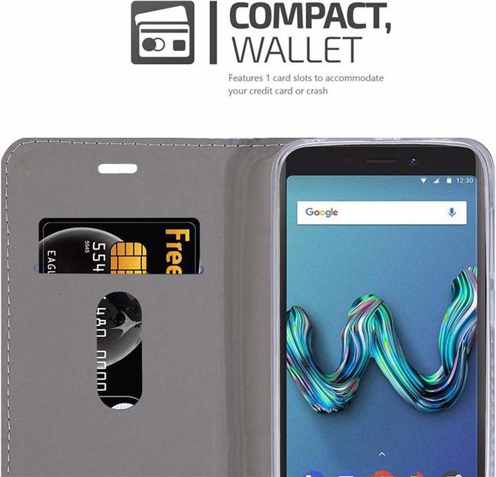 Actual product image Cadorabo Book Jeans Optics Cover (Wiko Tommy 3)