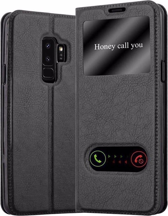 Produktbild Cadorabo Book mit View Doppelfenster Cover (Samsung Galaxy S9+)
