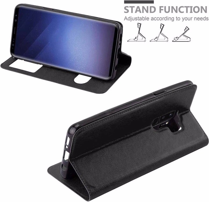 Produktbild Cadorabo Book mit View Doppelfenster Cover (Samsung Galaxy S9+)