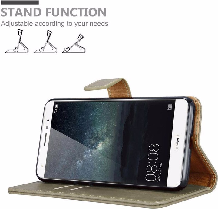 Actual product image Cadorabo Book Luxury Cover (Mate S)