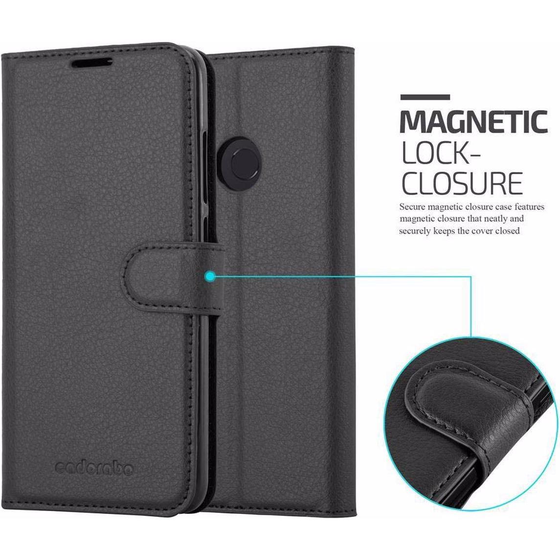 Thumbnail - Cadorabo Book mit Standfunktion Cover (Xiaomi Mi 8), Smartphone Hülle, Schwarz